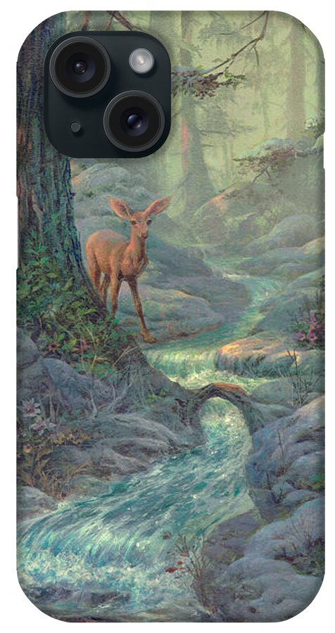 Michael Humphries iPhone Case featuring the painting Innocence by Michael Humphries