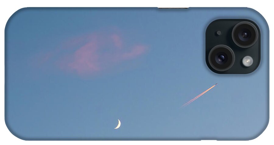 Moon iPhone Case featuring the photograph Into The Sky by Gary Geddes
