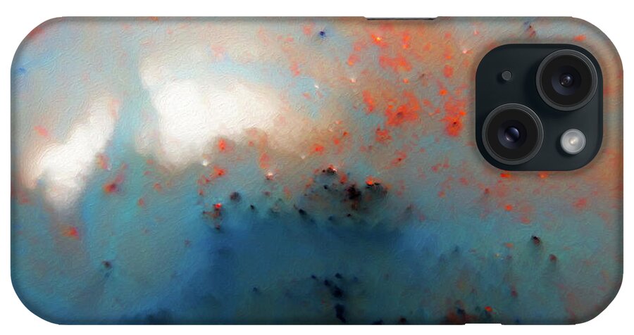 White iPhone Case featuring the painting Jeremiah 29 11 Never Lose Hope in Hard Times by Mark Lawrence