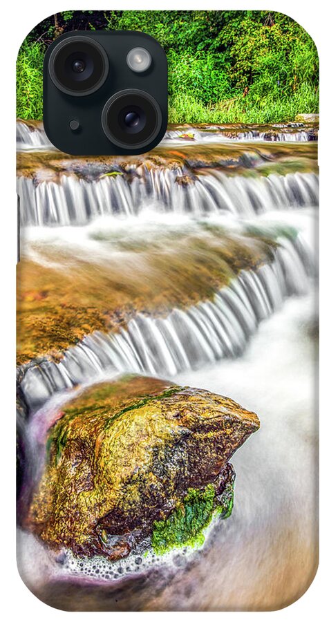 Water iPhone Case featuring the photograph Swirling Around by Ed Newell
