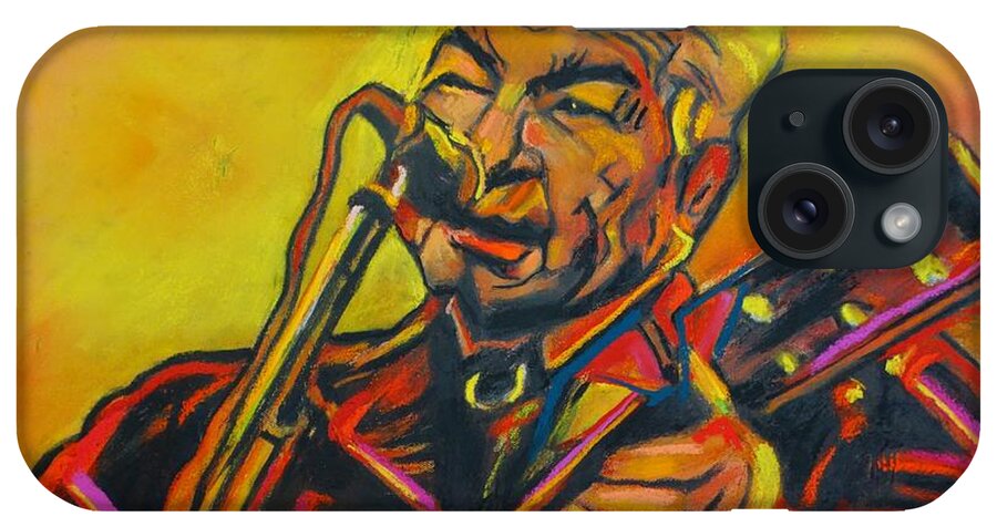 John Prine iPhone Case featuring the painting John Prine - 2020 by Eric Dee