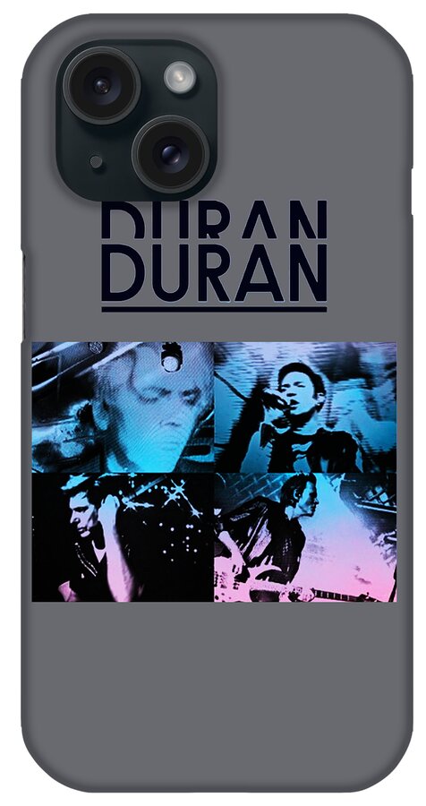 Duran iPhone Case featuring the digital art John Taylor by Jennifer Winslow