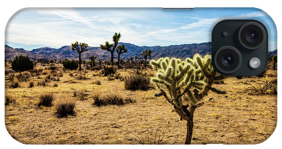 Landscapes iPhone Case featuring the photograph Joshua Tree-1 by Claude Dalley