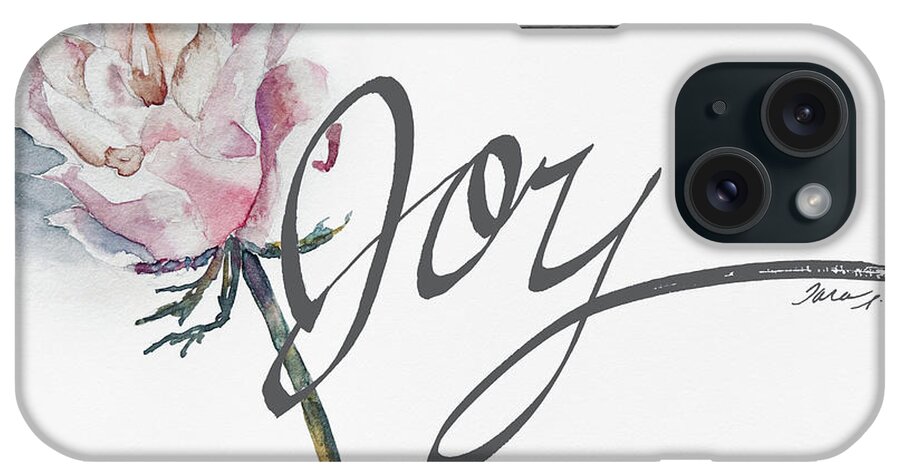 Fruits Of The Spirit iPhone Case featuring the painting Joy by Tara Moorman