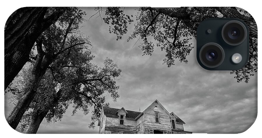 Haunted House iPhone Case featuring the photograph June 2022 Haunted House 2 by Alain Zarinelli