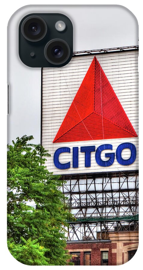 Boston iPhone Case featuring the photograph Kenmore Square and the CITGO Sign by Joann Vitali