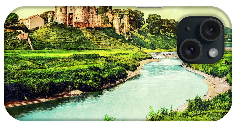 Wales iPhone Case featuring the photograph Kidwelly Castle by Joseph S Giacalone