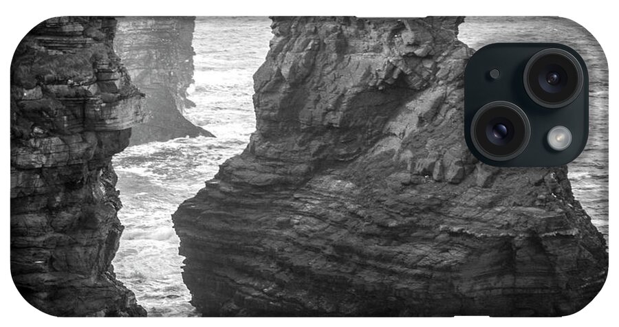 Kilkee iPhone Case featuring the photograph Kilkee Sea Stack by Mark Callanan