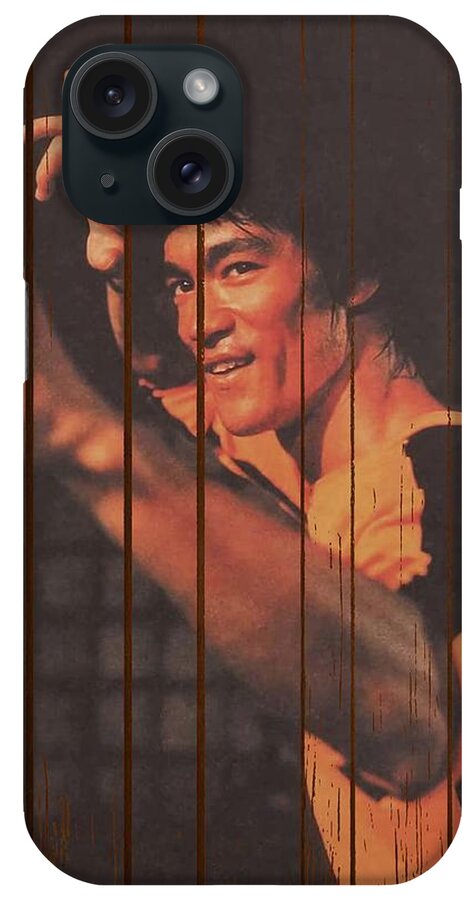 Martial Arts iPhone Case featuring the digital art Knight Lee by Roslyn Littel