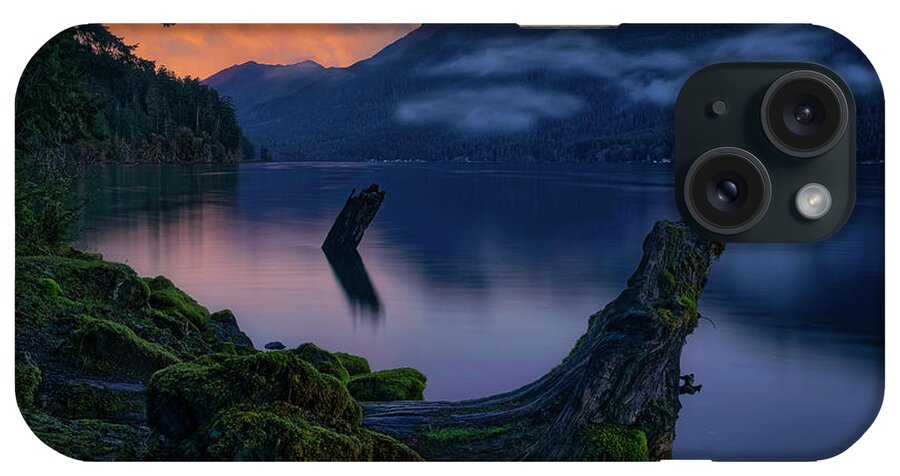 Lake iPhone Case featuring the photograph Lake Crescent 2 by Thomas Hall