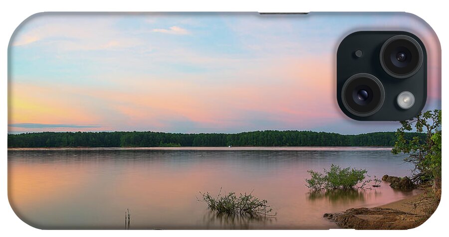 Sunset iPhone Case featuring the photograph Lake Day-1 by John Kirkland