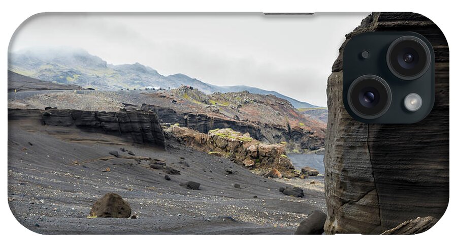 Iceland iPhone Case featuring the photograph Lake Kleifarvatn shores by RicardMN Photography