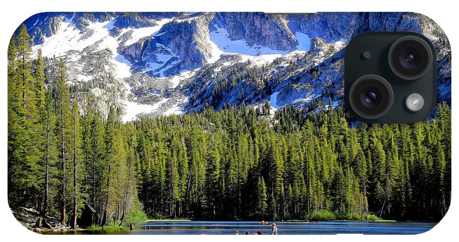 Mammoth Lakes iPhone Case featuring the photograph Lake Mamie by Donna Kennedy