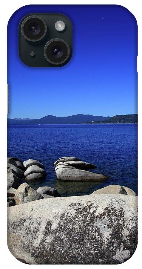 Alpine iPhone Case featuring the photograph Lake Tahoe Rocky Shore 2008 #3 by Frank Romeo