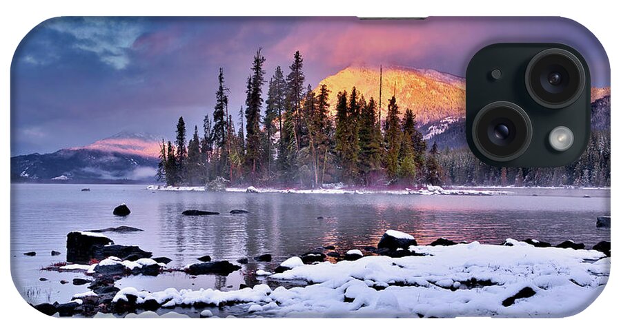 Lake Wenatchee Light 2 iPhone Case featuring the photograph Lake Wenatchee Light 2 by Lynn Hopwood