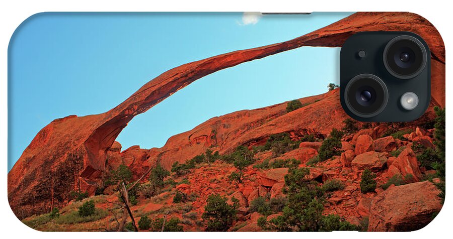 Scenic iPhone Case featuring the photograph Landscape Arch by Doug Davidson