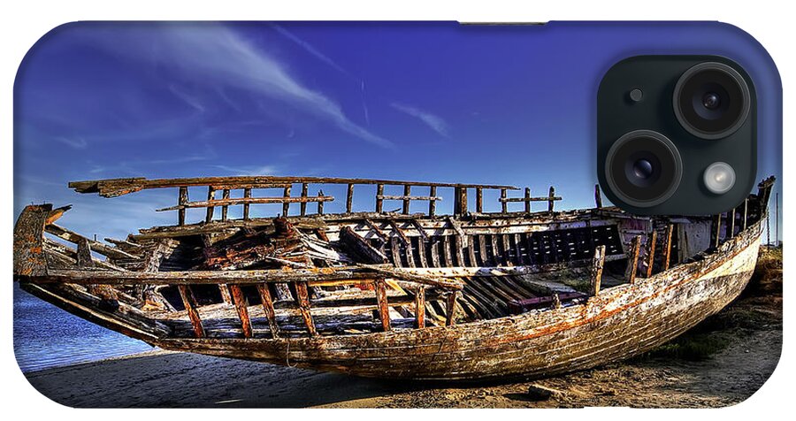 Harbour iPhone Case featuring the photograph L'Angelus on Portbail - France by Paolo Signorini