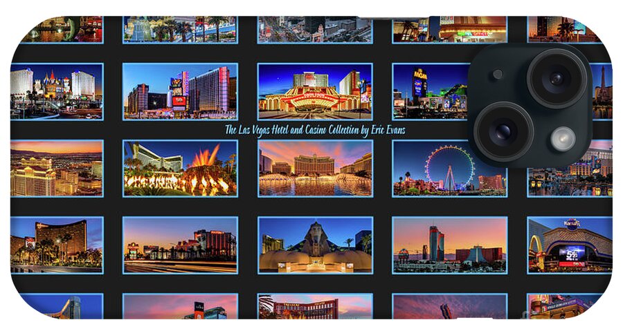 Las Vegas Neon Signs iPhone Case featuring the photograph Las Vegas Hotel and Casino Collection Las Vegas Strip by Aloha Art