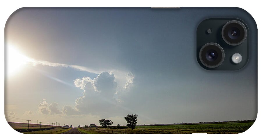 Nebraskasc iPhone Case featuring the photograph Last Nebraska Supercell of the Summer 009 by NebraskaSC