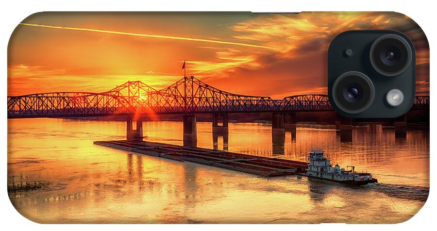 Sunset iPhone Case featuring the photograph Last Run of the Day by Susan Rissi Tregoning