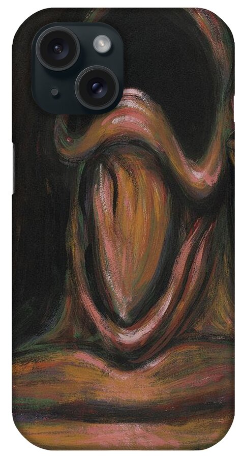 Last Scream Jose Clemente Orozco iPhone Case featuring the painting Last Scream Jose Clemente Orozco, Mexican, 1883 to 1949 by MotionAge Designs