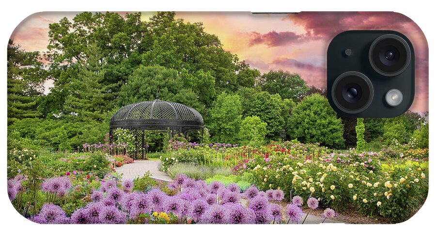Gardens iPhone Case featuring the photograph Lavender Garden by Marilyn Cornwell