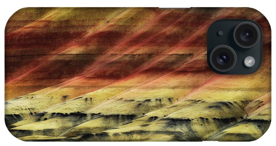 Painted Hills iPhone Case featuring the photograph Layers of Time by Ryan Manuel