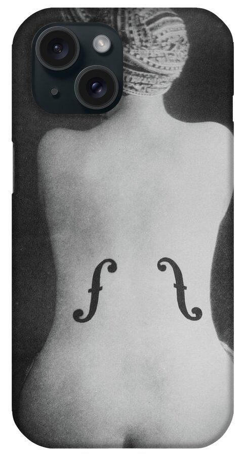 Man Ray iPhone Case featuring the painting Le Violon d'Ingres by Man Ray
