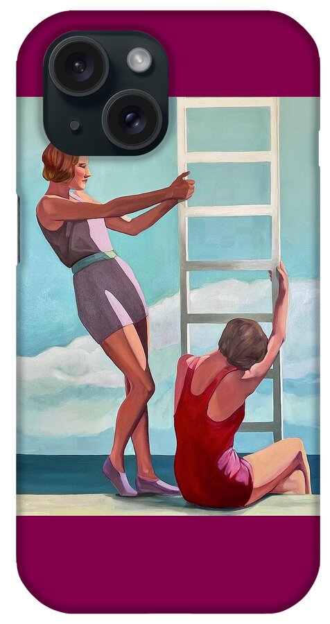 L'echelle 3 iPhone Case by Irina Biatturi - Fine Art America