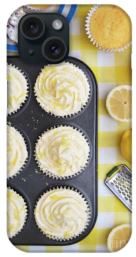 Cupcakes iPhone Case featuring the photograph Lemon Cupcakes by Tim Gainey