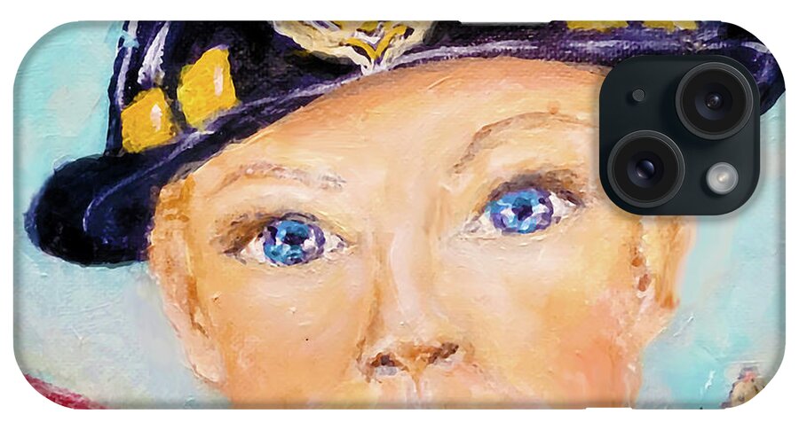 Mark:10:14 iPhone Case featuring the painting Let the Little Ones Come to Me by Bonnie Marie