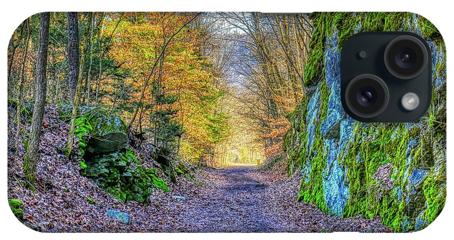 Creeper Trail iPhone Case featuring the photograph Light at Trail's End by Dale R Carlson