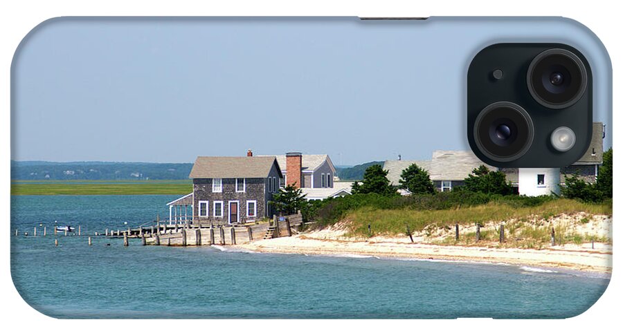 Cape Cod iPhone Case featuring the photograph Lighthouse Sandy Neck by Flinn Hackett