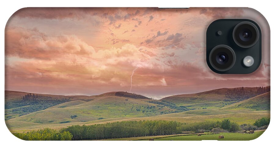 Bailes iPhone Case featuring the photograph Lightning Over The Whale Back by Phil And Karen Rispin