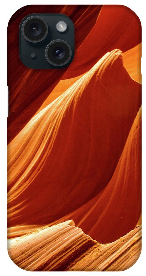 Antelope Canyon iPhone Case featuring the photograph Like Water On Stone - Antelope Canyon, Arizona by Earth And Spirit