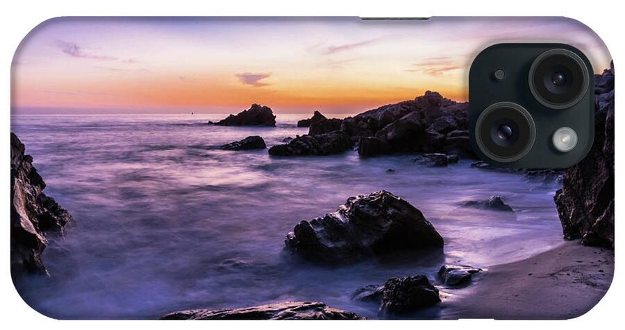Seascape iPhone Case featuring the photograph Little Corona Del Mar California by Abigail Diane Photography