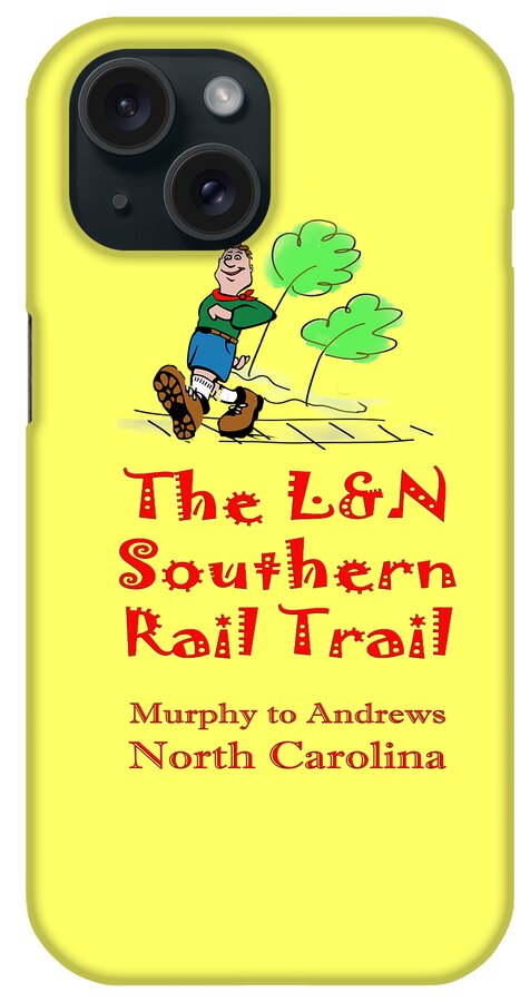 L&n iPhone Case featuring the photograph LN Southern Rail Trail Boy Scout by Debra and Dave Vanderlaan