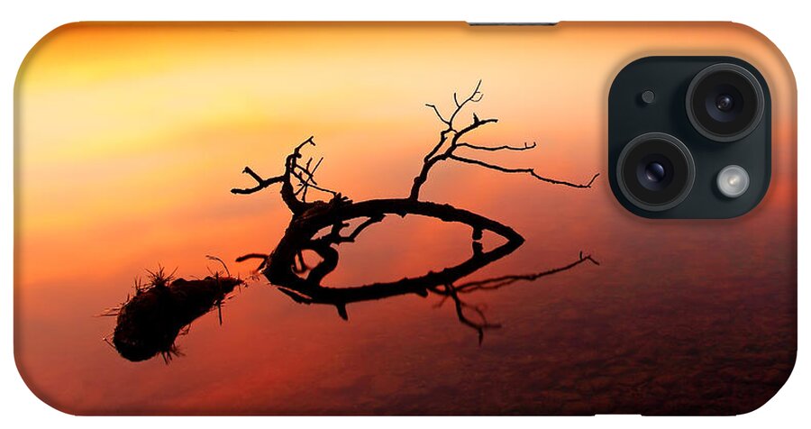 Sunset iPhone Case featuring the photograph Loch Leven Sunset - Perthshire by Grant Glendinning