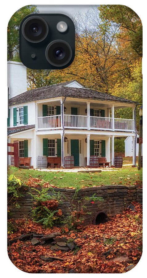 C&o Canal iPhone Case featuring the photograph Lockhouse 12 - Great Falls Tavern by Susan Rissi Tregoning