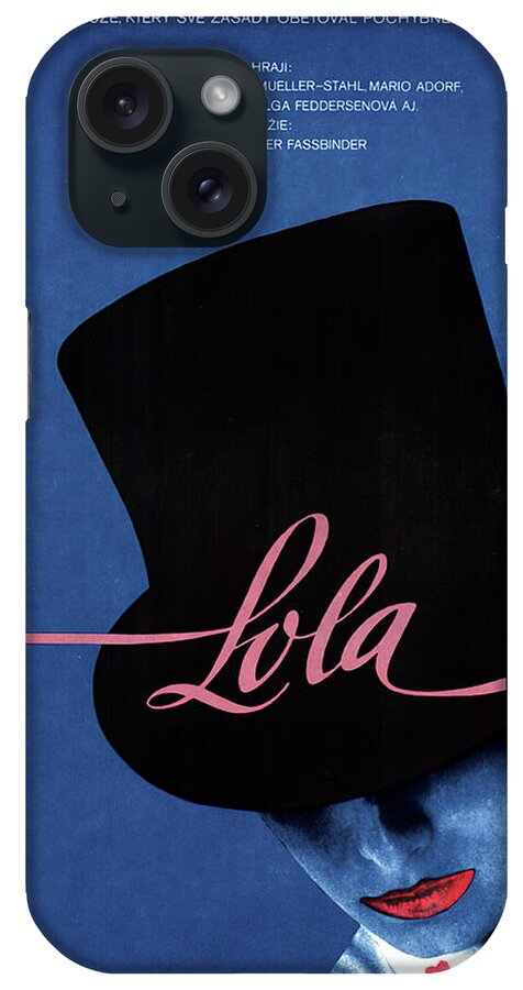 Lola iPhone Case featuring the mixed media ''Lola'', 1981 by Movie World Posters