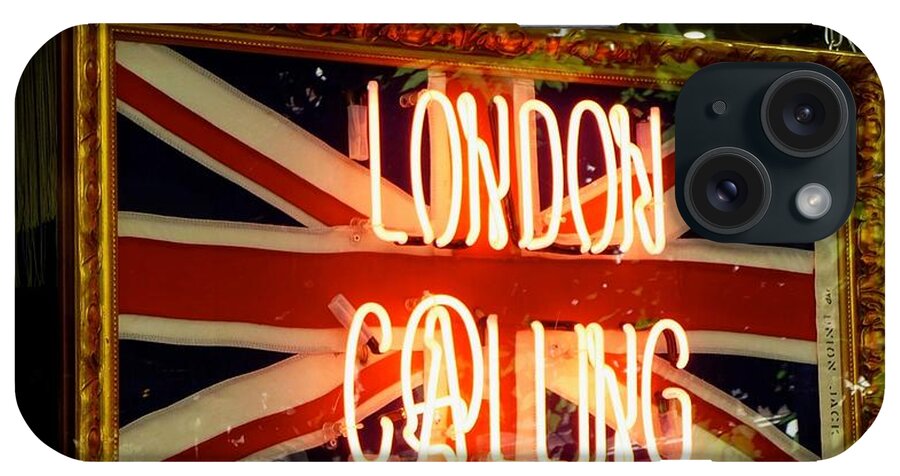 London iPhone Case featuring the photograph London Calling by Lynn Hunt