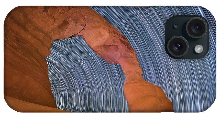 Delicate Arch iPhone Case featuring the photograph Long Night at Delicate Arch by Owen Weber