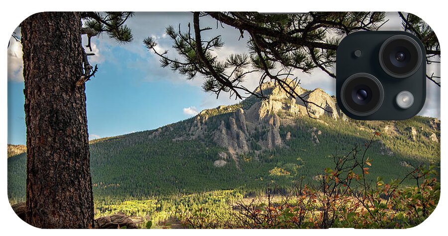 Outdoors iPhone Case featuring the photograph Looking in towards Rocky Mountain National by Nathan Wasylewski