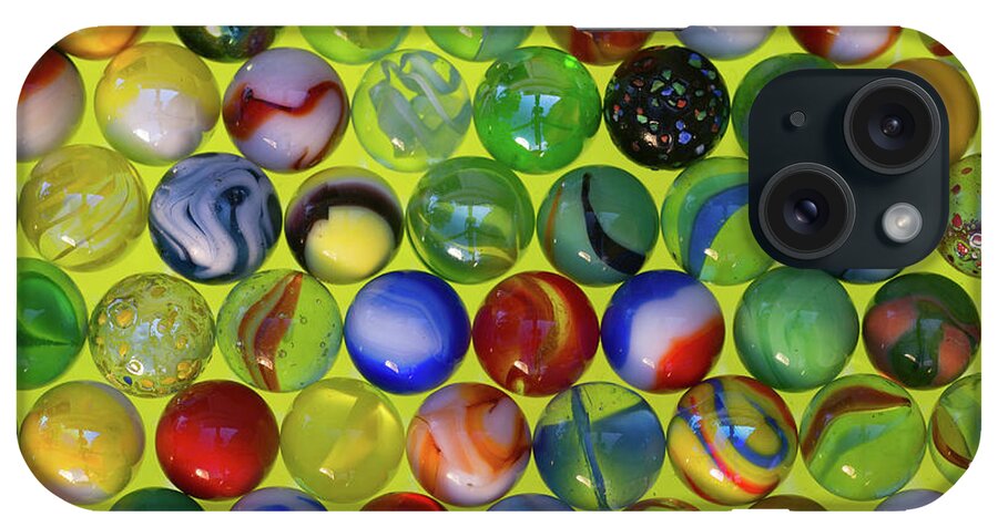 Jigsaw iPhone Case featuring the photograph Lose Your Marbles 3 by Carole Gordon