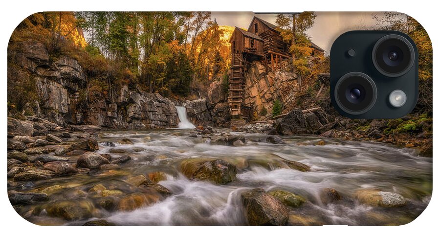 Old Mill iPhone Case featuring the photograph Lost Horse Crystal Mill by Darren White