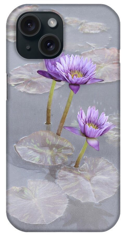 Flower iPhone Case featuring the photograph Lotus Blossoms by Karen Lynch