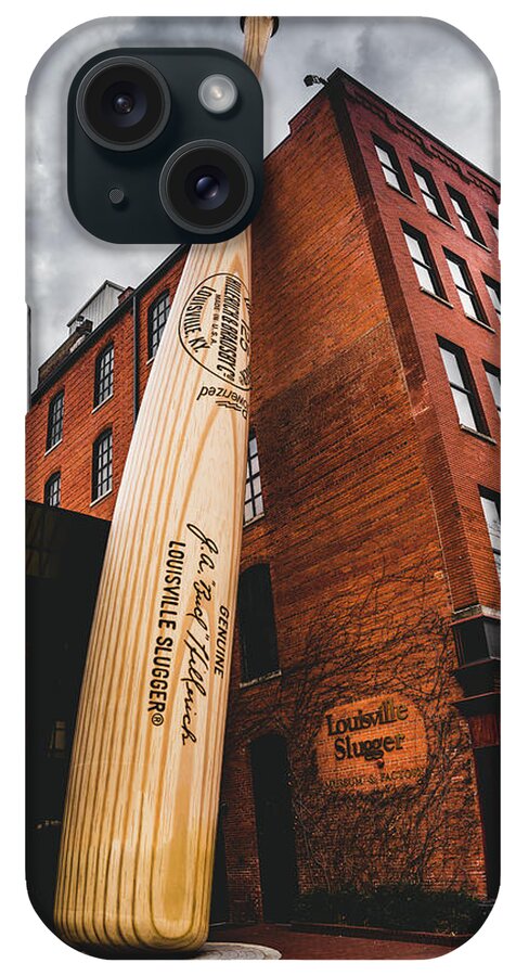 Louisville iPhone Case featuring the photograph Louisville Slugger by Alexey Stiop