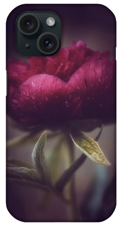 Peony iPhone Case featuring the photograph Love is by Philippe Sainte-Laudy
