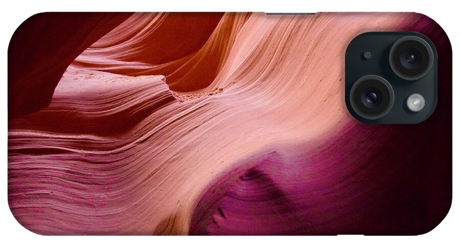 Antelope Canyon iPhone Case featuring the photograph Stunning Rock Colors Lower Antelope Canyon by Bnte Creations
