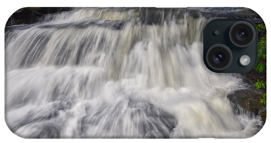 Lower Piney Falls iPhone Case featuring the photograph Lower Piney Falls 6 by Phil Perkins